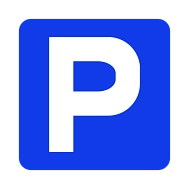 Parkplatzsymbol © Gemeinde Heek